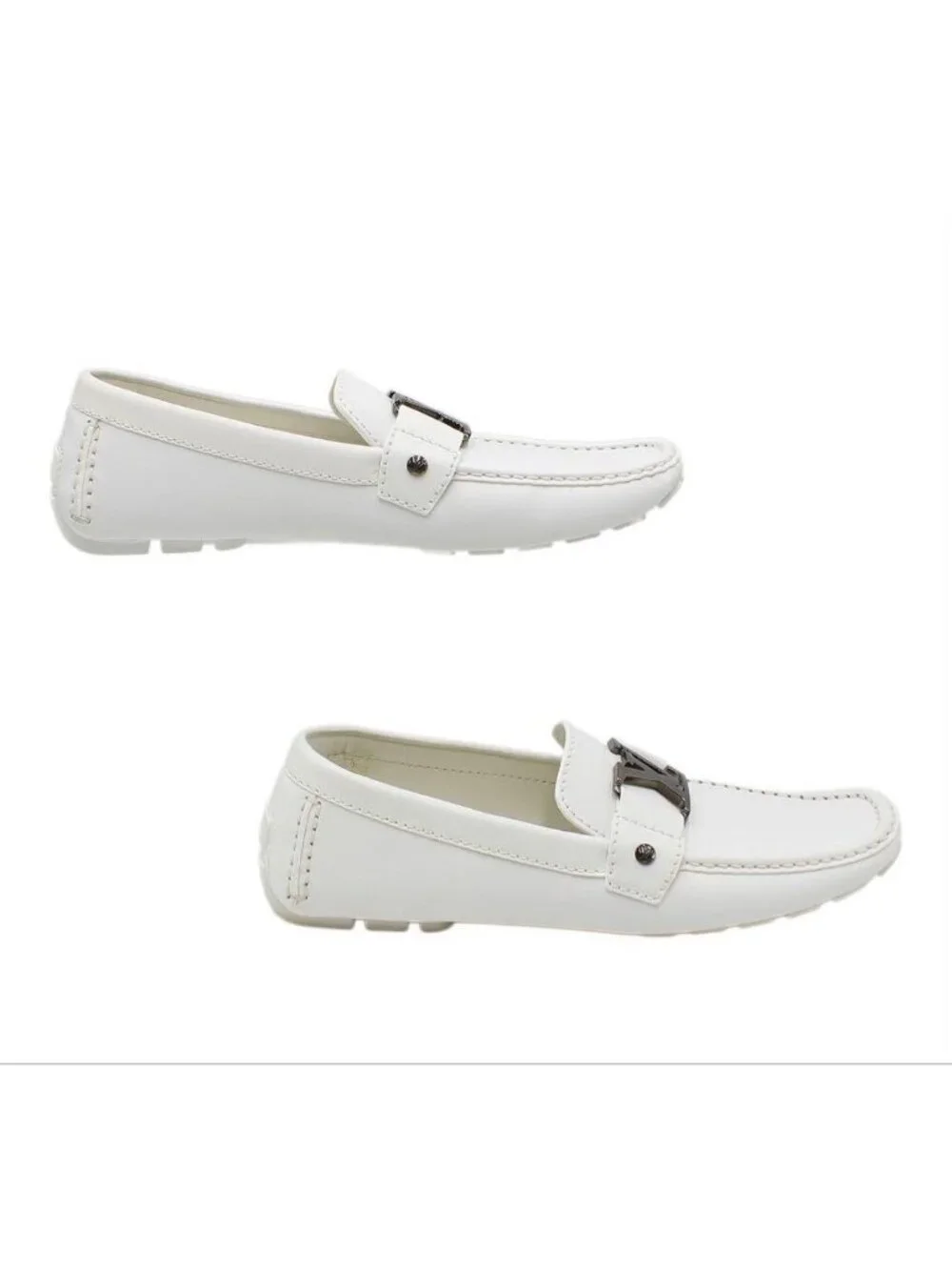 Louis Vuitton Monte Carlo Leather Driving Shoes